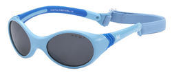 Mokki Solbriller med strikk Lys blå - Mokki