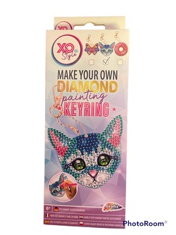 Diamond Painting Keyring - Katt Katt - Hobby