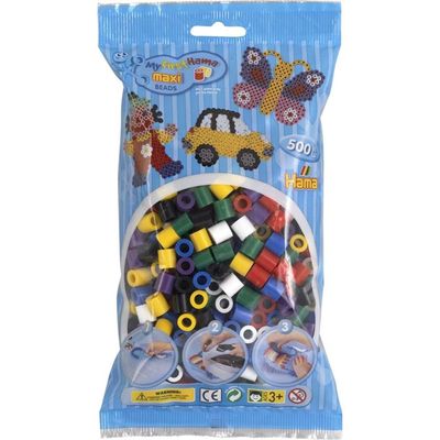 Hama Maxi Beads 500 pcs Mix 00 8470 3-8470 - hama