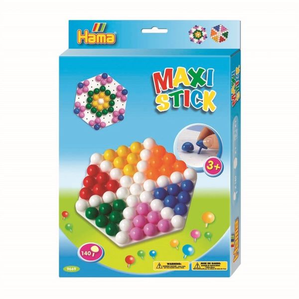 Hama Maxi Stick Hanging Box 140 pcs 