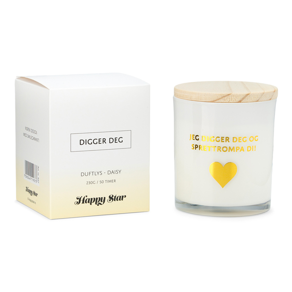 Digger deg - duftlys