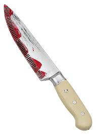 Bloody Kitchen Knife