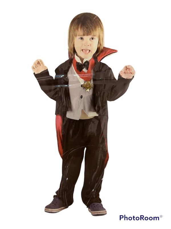 Vampire Toddler Costume (92-104cm)