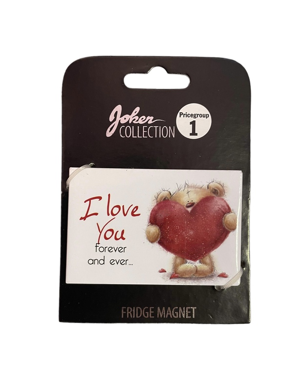 Kjøleskapsmagnet ''I Love You''