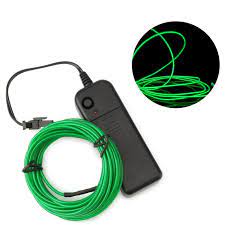 Neon Cable Green 3m Green - Halloween