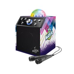 Mu Karaoke BT Disco Cube m/2 mics Karaoke maskin - Musikk og disco