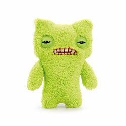 Fuggler Funny Ugly Monster  Lysegrønn  - Kosedyr og Bamser