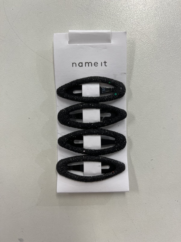 NKFACC-RILLA  4P GLITTER SMALL HAIRCLIPS