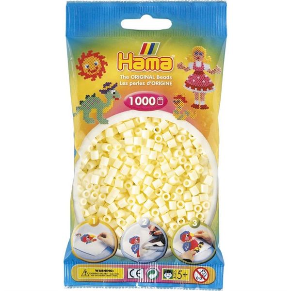 Hama Midi Beads 1000 pcs Cream 207-02