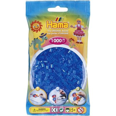 Hama Midi Beads 1000 pcs Tr blue 207-15 207-15 - hama