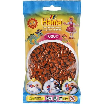 Hama Midi Beads 1000 pcs Reddish brown 207-20 207-20 - hama