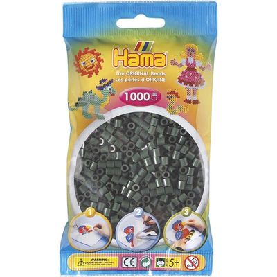 Hama Midi Beads 1000 pcs Dark green 207-28 207-28 - hama