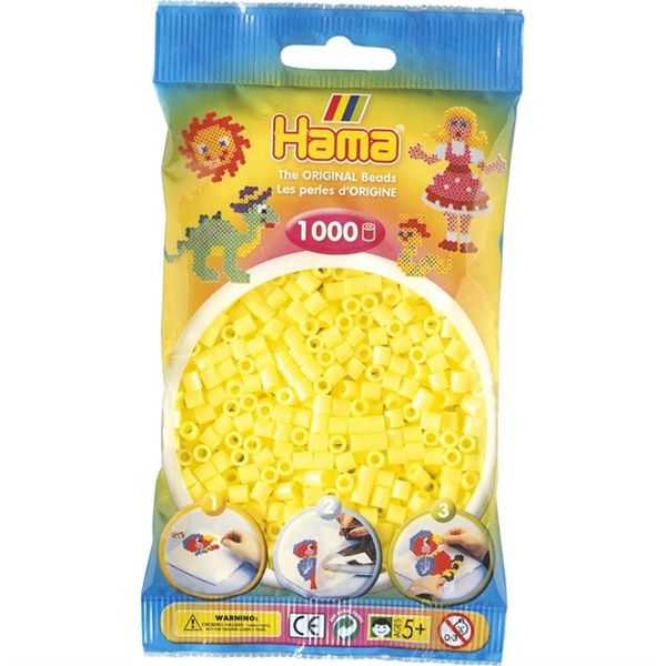 Hama Midi Beads 1000 pcs Pastel yellow 43