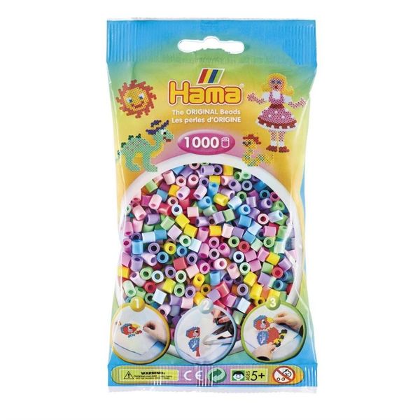 Hama Midi Beads 1000 pcs Mix 207-50