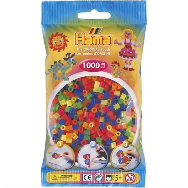 Hama Midi Beads 1000 pcs Mix 207-51