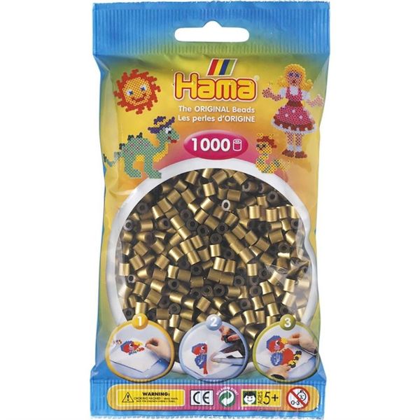 Hama Midi Beads 1000 pcs Bronze 207-63