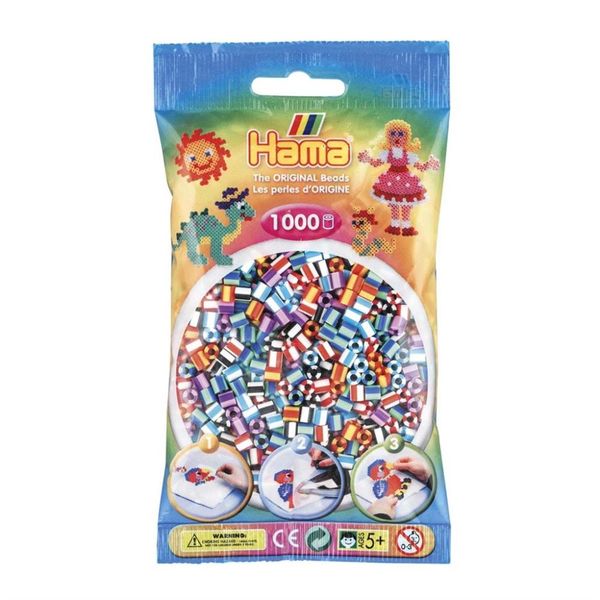Hama Midi Striped beads 1000 pcs 207-90
