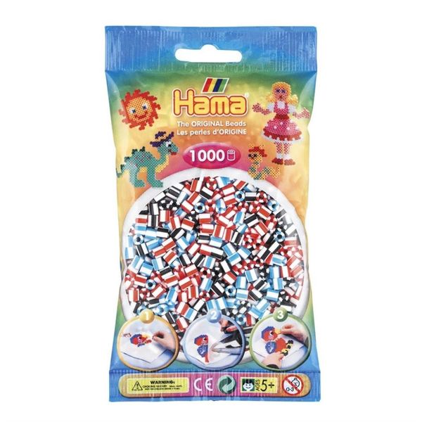 Hama Midi Striped beads 1000 pcs 207-91