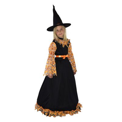 Pumpkin Witch 110-116 cm Pumpkin witch - Halloween