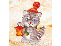 Diamond Dotz DD3 – Christmas Kitten Glow Kitten glow - Diamond Dotz
