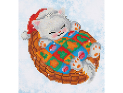 Diamond Dotz DD3 – Snug Christmas Kitty Snug kitty - Diamond Dotz
