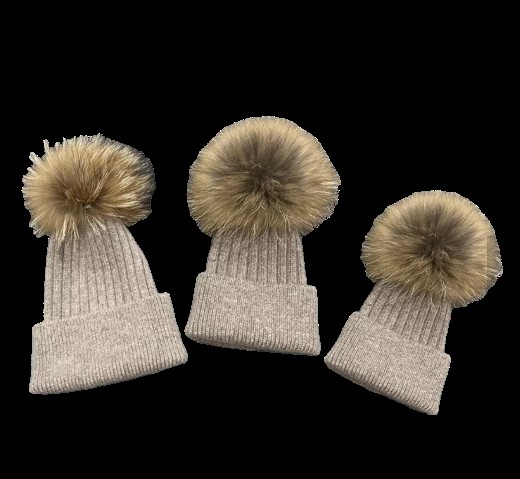 Ull ribb lue med dusk