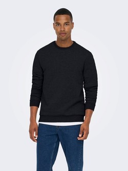 Ceres Crew Neck Navy - Only and sons