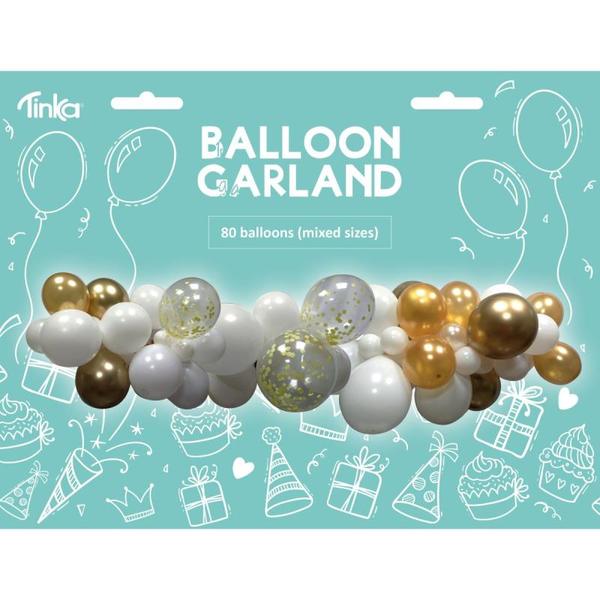 Tinka Ballongbue gull, 83 ballonger