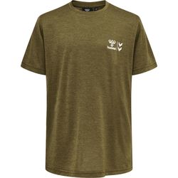 Hummel Mustral T-Shirt DARK OLIVE - Hummel