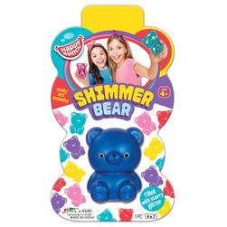 Ja-Ru Happy Bunch Shimmer Bear Stress Leketøy Blå - Småvarer