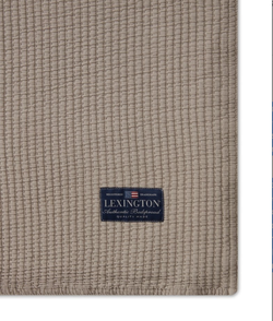 Stripe Quilted Cotton Bedspread 160x240 Gray - Lexington