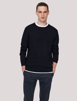 Onswyler Crew Knit NOOS Navy - Only and sons