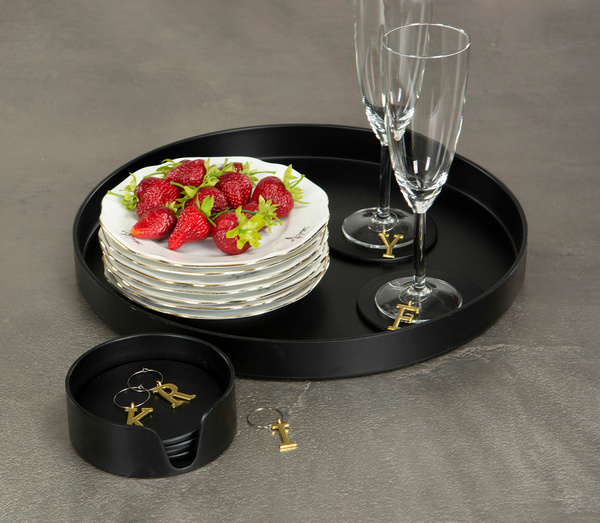 Rund Brikke Ø36xH3cm