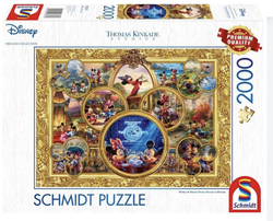Schmidt puslespill 2000 Mickey & Minnie Dreams Collection  2000 biter - Schmidt