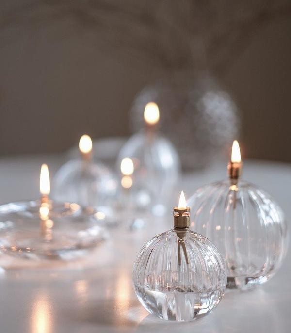 Peri Design Oljelampe Elegant Brass, Medium