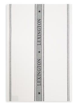 Icons Star Kitchen Towel - 50x70 White/Black - Lexington