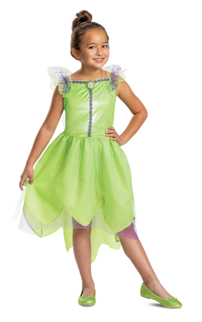 Disguise Disney Fairies Costume Classic Tinker Bell M (7-8) 7-8 - Karneval