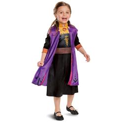 Disguise Disney Frozen 2 Costume Classic Traveling Anna M (7-8) 7-8 - Karneval