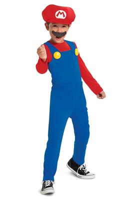 Disguise Super Mario Costume Fancy Mario M (7-8) 7-8 - Karneval