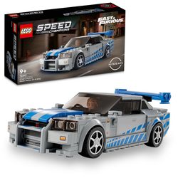 LEGO 76917 2 Fast 2 Furious Nissan Skyline GT-R (R34) 76917 - Lego Speed Champions