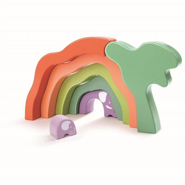 Hape Safari Elephant Stacking Blocks