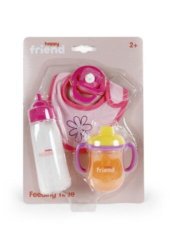 Happy friend dukketilbehør matsett