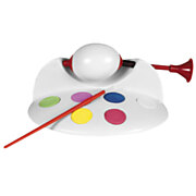 egg maling med pensel