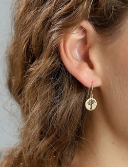 Elin Coin Earrings Gull - Pilgrim