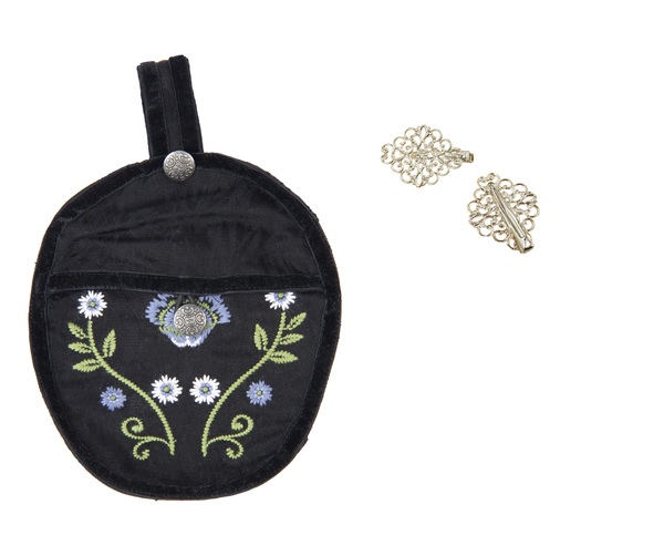 Veske festdrakt med tilbehør