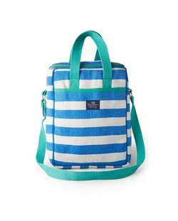 Striped Recycled Cotton Canvas Cooler Bag ikke relevant - Lexington