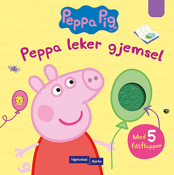 Peppa leker gjemsel - pekebok