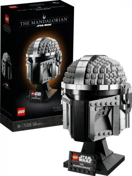 LEGO Star Wars 75328 Mandalorianerens hjelm Mandalorian - Lego Star Wars
