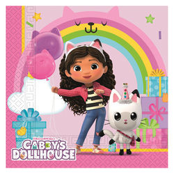 Gabby`s Dollhouse - Servietter   - Bursdag/Fest