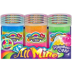 Slime rainbow putty Raud, gul & oransje - Småvarer